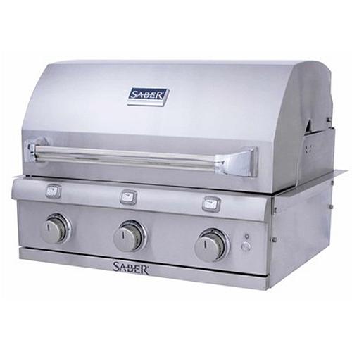 Saber Premium 3-Burner Built-in Gas Grill R50SB0417 IMAGE 3