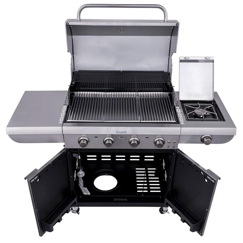 Saber Select 4-Burner Gas Grill R52SC0421 IMAGE 4