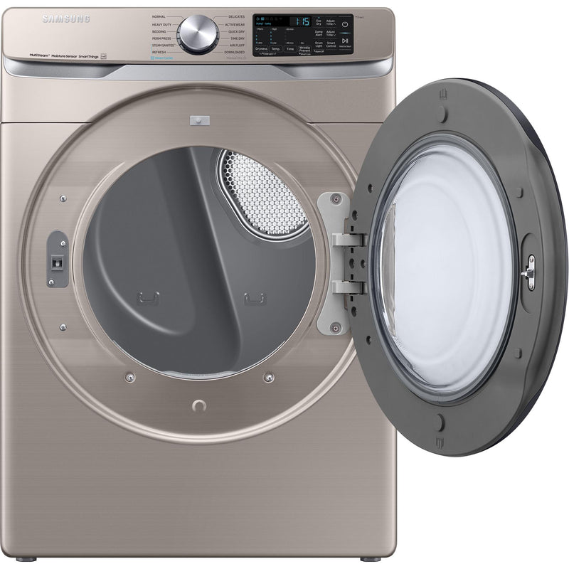 Samsung 7.5 cu. ft. Electric Dryer with Multi Steam DVE45B6305C/AC IMAGE 2