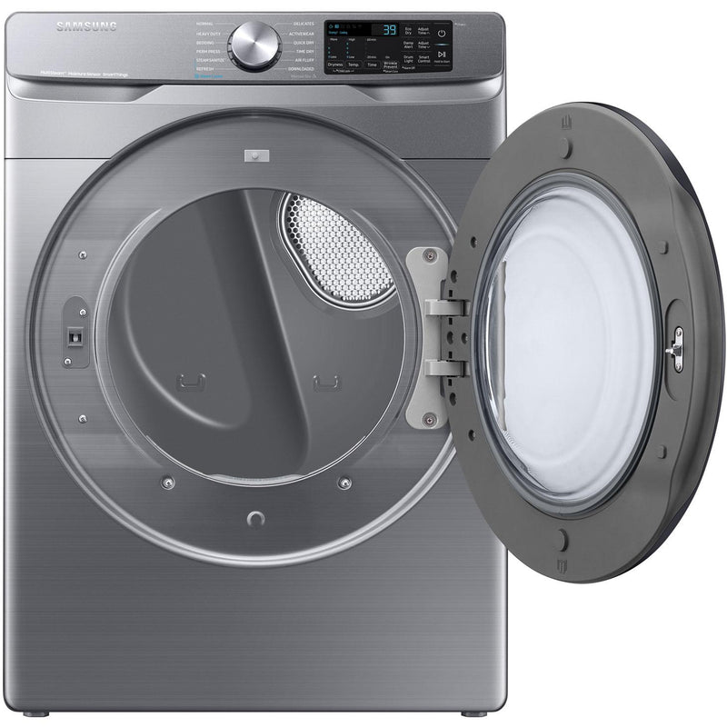 Samsung 7.5 cu. ft. Electric Dryer with Multi Steam DVE45B6305P/AC IMAGE 2