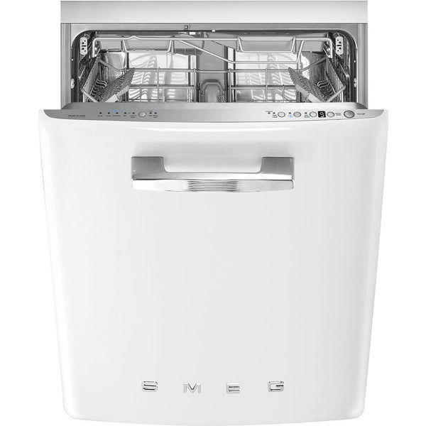 Smeg 24-inch Retro-Style Built-In Dishwasher STU2FABWH2 IMAGE 1