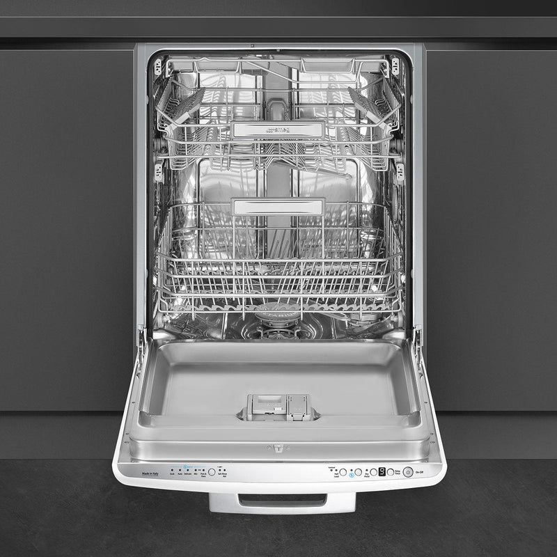 Smeg 24-inch Retro-Style Built-In Dishwasher STU2FABWH2 IMAGE 3