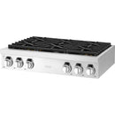  Signature Kitchen Suite 36-inch Built-in Gas Rangetop SKSRT360S IMAGE 17