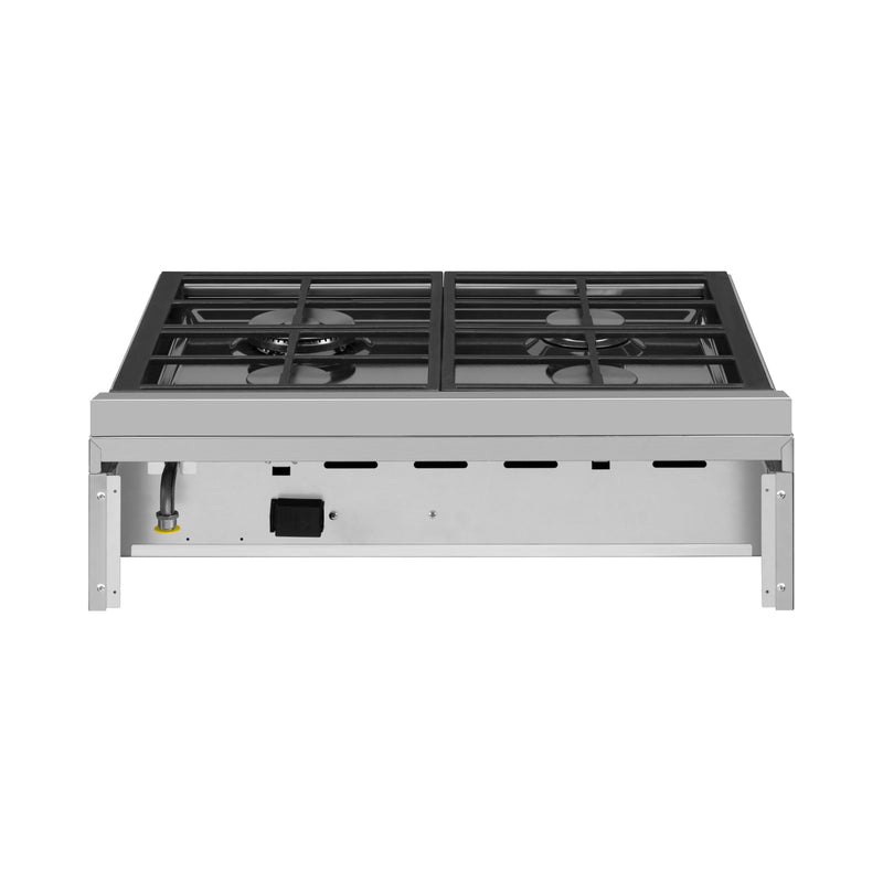 Smeg 30" Portofino Gas Rangetop RTU304GX IMAGE 6