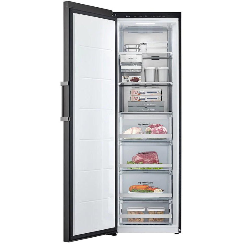 LG 11.4 cu.ft. Upright Freezer with ThinQ™ LROFC1114G IMAGE 2