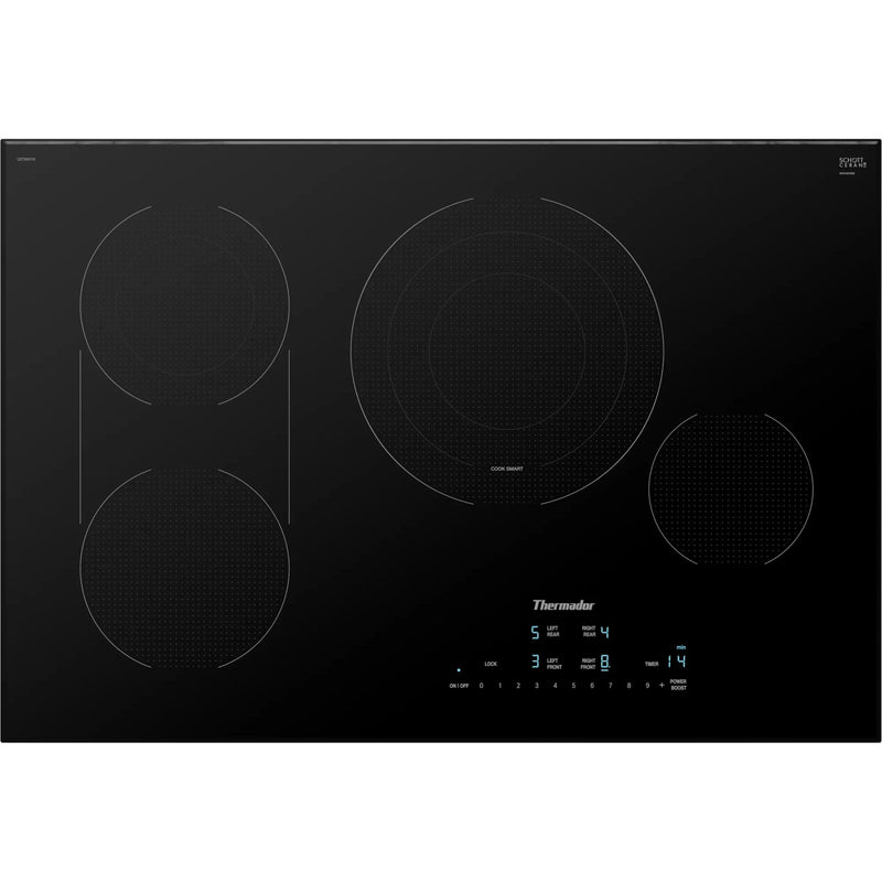 Thermador 30-inch Built-in Electric Cooktop with CookSmart® CET305YB IMAGE 1