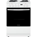 Frigidaire 24-inch Freestanding Electric Range with Convection Technology FCFC241CAW IMAGE 1