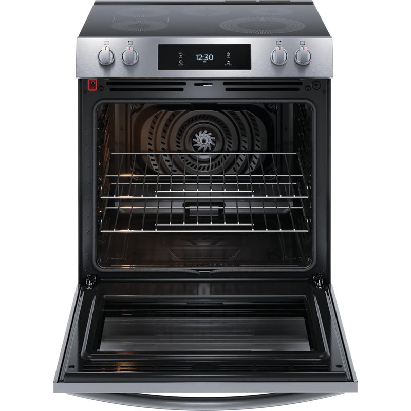 Frigidaire Gallery 30-inch Electric Range Convection Technology GCFE306CBF IMAGE 2