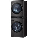 LG Stacked Washer/Dryer Electric Laundry Center WKHC202HBA IMAGE 4