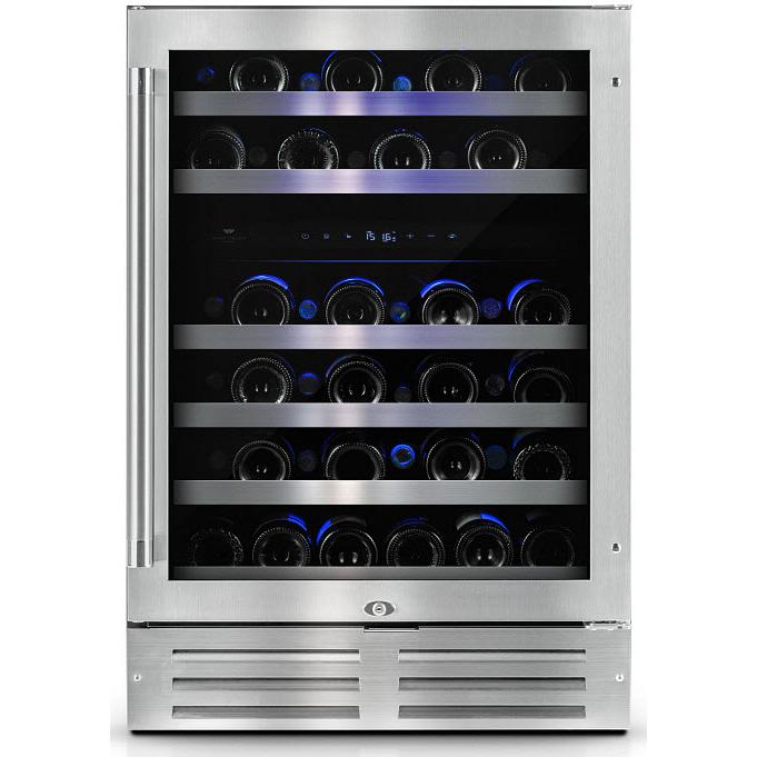 Wine Cell'R 46-Bottle Diamond Series Wine Cellar WC46SSTDZ6 IMAGE 1