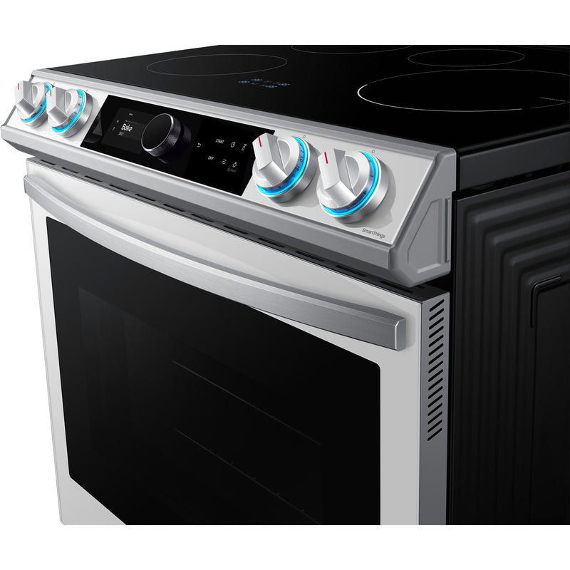 Samsung 30-inch Slide-in Electric Induction Range with WI-FI Connect NE63BB891112/AC IMAGE 10