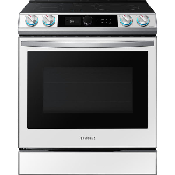 Samsung 30-inch Slide-in Electric Induction Range with WI-FI Connect NE63BB891112/AC IMAGE 1