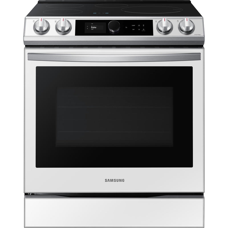 Samsung 30-inch Slide-in Electric Induction Range with WI-FI Connect NE63BB891112/AC IMAGE 2