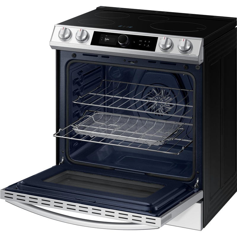 Samsung 30-inch Slide-in Electric Induction Range with WI-FI Connect NE63BB891112/AC IMAGE 7