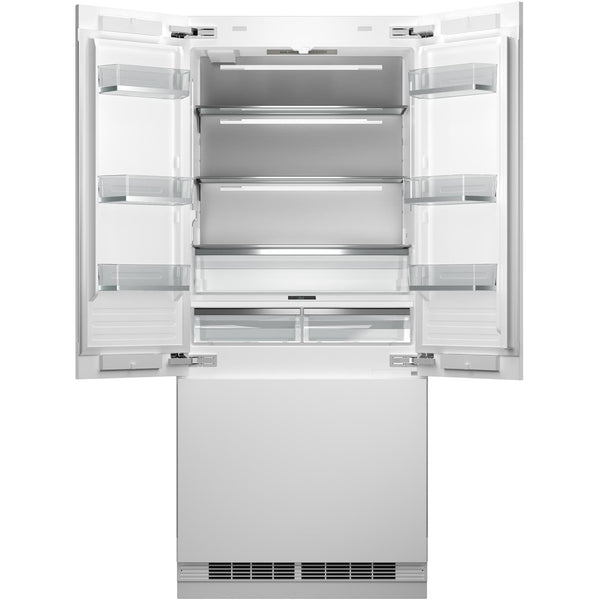 Bertazzoni 36-inch, 19.6 cu. ft. Built-in French 3-Door Refrigerator with Interior Ice Maker REF36FDBZPNV IMAGE 1