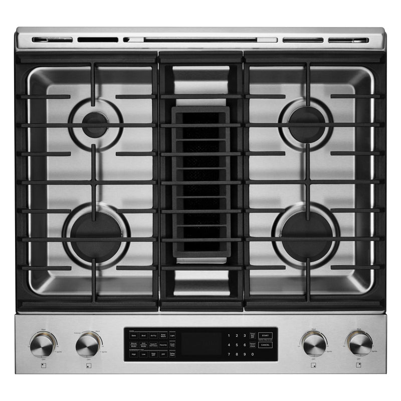 JennAir 30-inch Slide-in Dual Fuel Range with Downdraft Ventilation JDS1750ML IMAGE 3