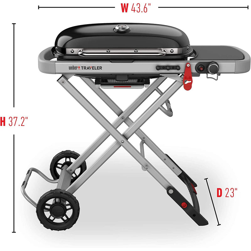 Weber Traveler Portable Gas Grill 9010001 IMAGE 18