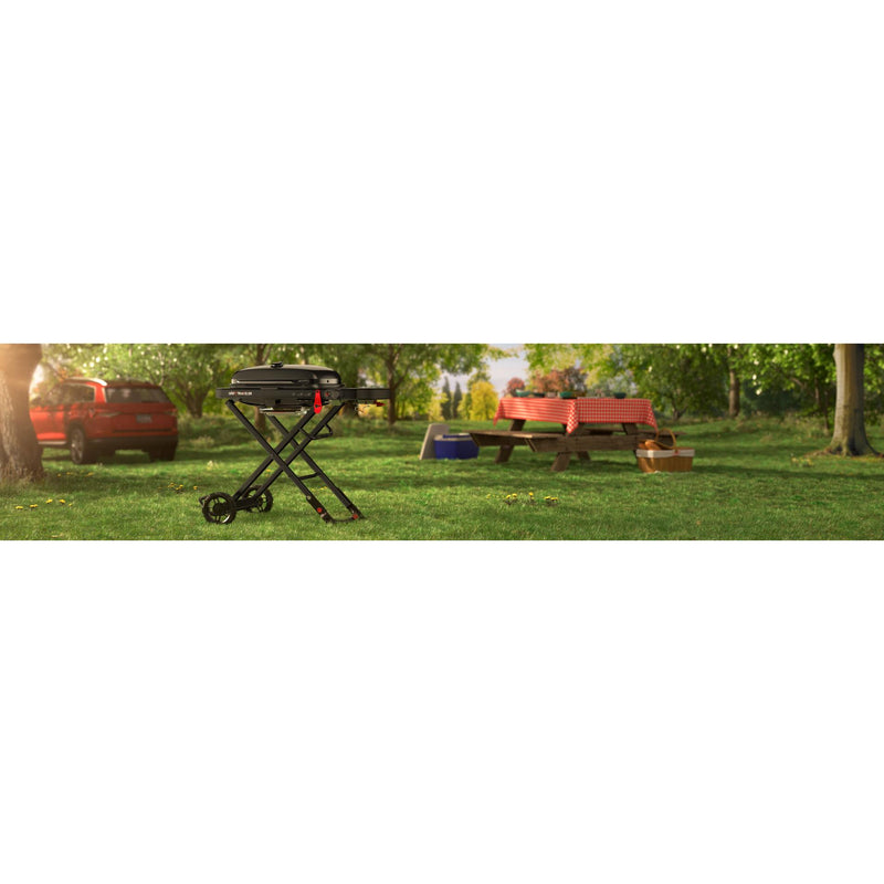 Weber Traveler Portable Gas Grill Stealth Edition 9013001 IMAGE 5
