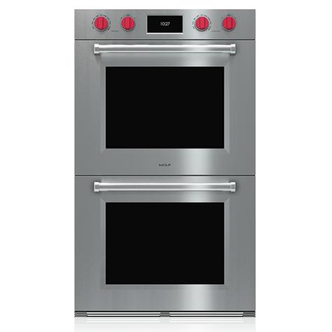 Wolf 30-inch, 10.2 cu. ft. Built-in Double Wall Oven with Dual VertiFlow™ Convection System DO3050PM/S/P IMAGE 1