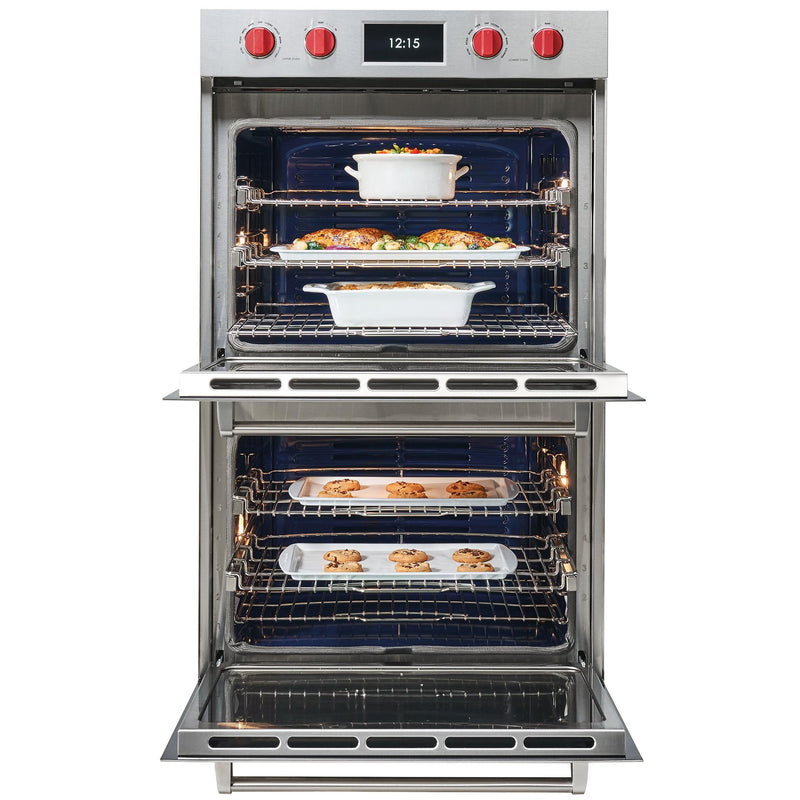 Wolf 30-inch, 10.2 cu. ft. Built-in Double Wall Oven with Dual VertiFlow™ Convection System DO3050PM/S/P IMAGE 4