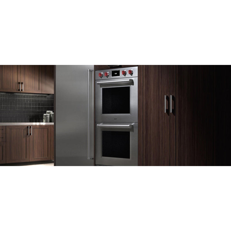 Wolf 30-inch, 10.2 cu. ft. Built-in Double Wall Oven with Dual VertiFlow™ Convection System DO3050PM/S/P IMAGE 5