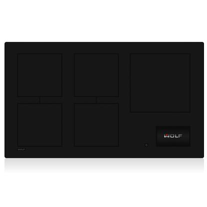 Wolf 36-inch Built-In Induction Cooktop CI36560C/B IMAGE 1