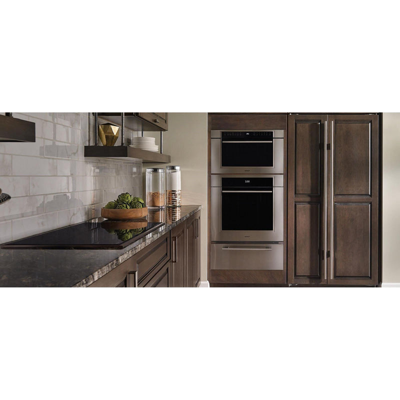 Wolf 30-inch, 5.1 cu. ft. Built-in Single Wall Oven with Dual VertiFlow™ Convection System SO3050TM/S/T IMAGE 6