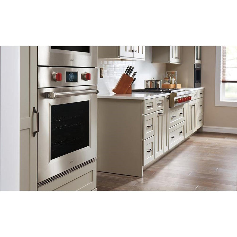 Wolf 30-inch, 5.1 cu. ft. Built-in Single Wall Oven with Dual VertiFlow™ Convection System SO3050PM/S/P IMAGE 8