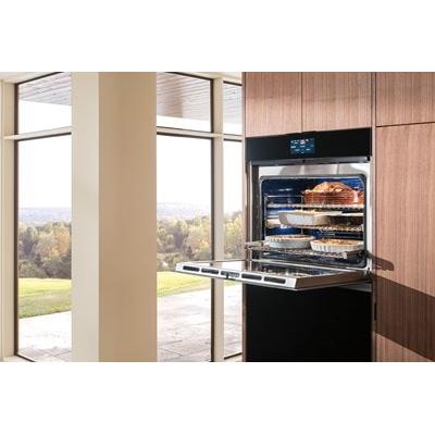 Wolf 30-inch, 10.2 cu. ft. Built-in Double Wall Oven with Dual VertiFlow™ Convection System DO3050CM/B IMAGE 2