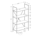  Germain Larivière Bookcases 4-Shelf I 7801 IMAGE 10