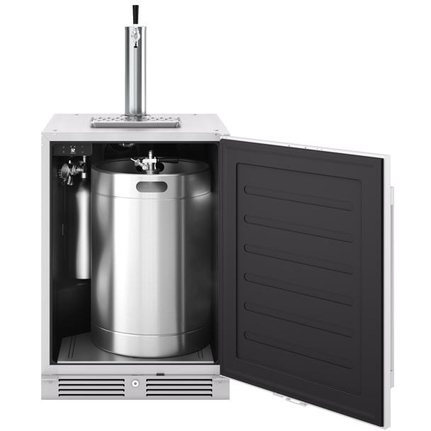 Zephyr Outdoor Kegerator and Beverage Cooler PRKB24C01AS-OD IMAGE 4