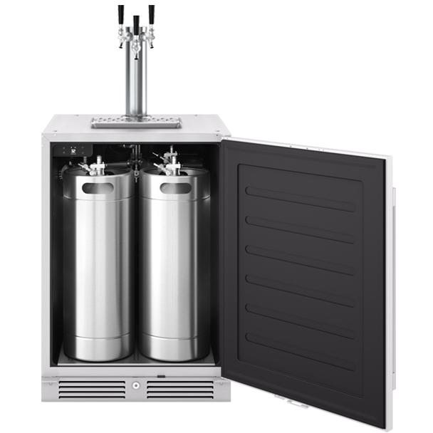 Zephyr Outdoor Kegerator and Beverage Cooler PRKB24C01AS-OD IMAGE 6