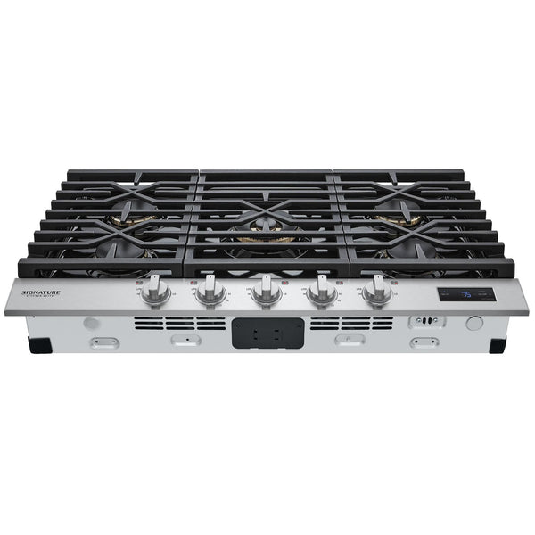 Signature Kitchen Suite 36-inch Gas Cooktop SKSGT3654S IMAGE 1