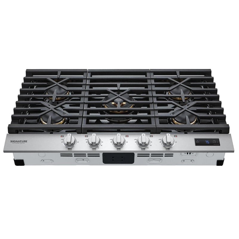 Signature Kitchen Suite 36-inch Gas Cooktop SKSGT3654S IMAGE 2