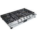 Signature Kitchen Suite 36-inch Gas Cooktop SKSGT3654S IMAGE 4