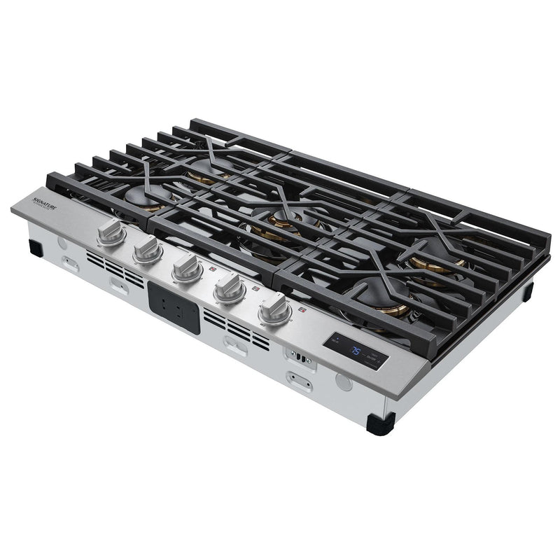 Signature Kitchen Suite 36-inch Gas Cooktop SKSGT3654S IMAGE 6