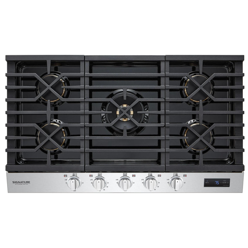 Signature Kitchen Suite 36-inch Gas Cooktop SKSGT3654S IMAGE 7