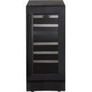 Marathon 28-Bottle Wine Cooler with Dual Zone with LED Lighting MWC28-DBLS IMAGE 1