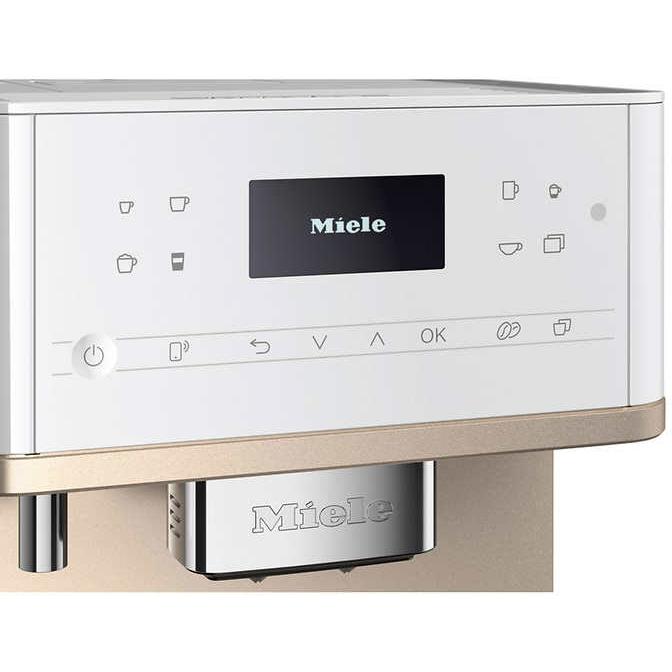  Miele Coffee Machine CM 6360 MilkPerfection Lotus White IMAGE 3