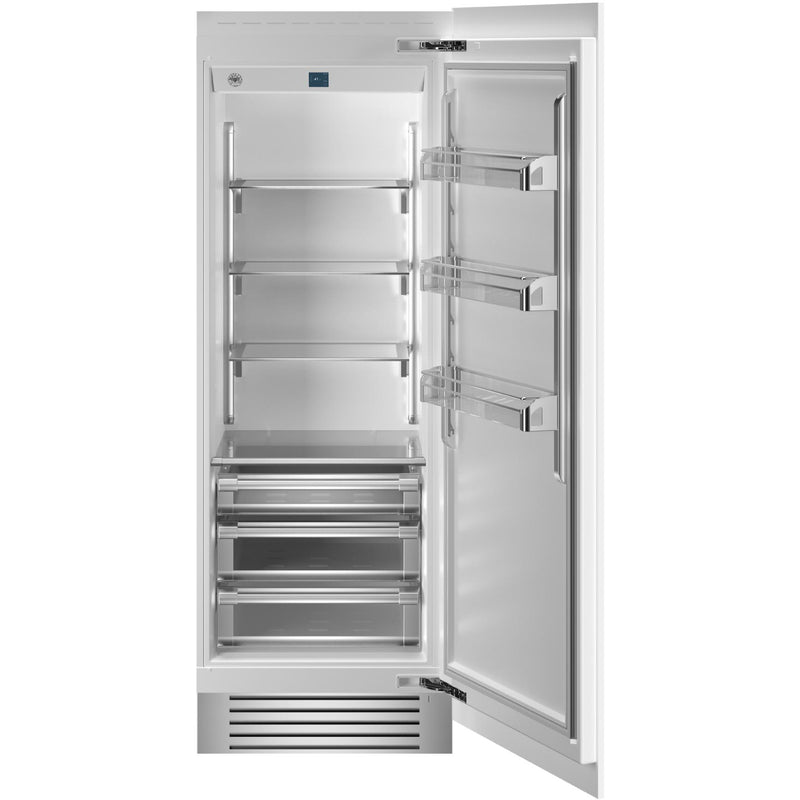 Bertazzoni 30-inch, 17.4 cu.ft. Built-in All Refrigerator with LED Lighting REF30RCPIXR/23 IMAGE 2