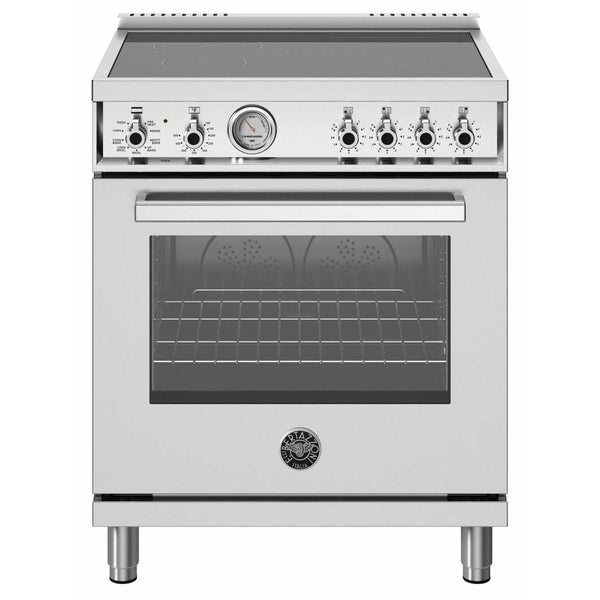 Bertazzoni 30-inch Freestanding Induction Range PRO304INMXV IMAGE 1