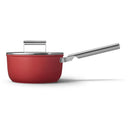  Smeg 20cm Non-Stick Saucepan CKFS2011RDM IMAGE 1