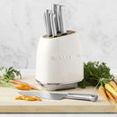  Smeg Retro-Style Knife Block with Knives KBSF01CR IMAGE 2