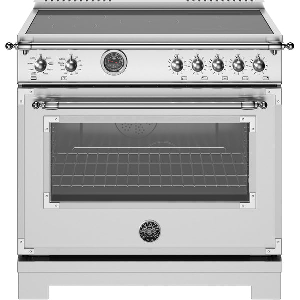 Bertazzoni 36-inch Freestanding Induction Range HER365ICFEPXT IMAGE 1