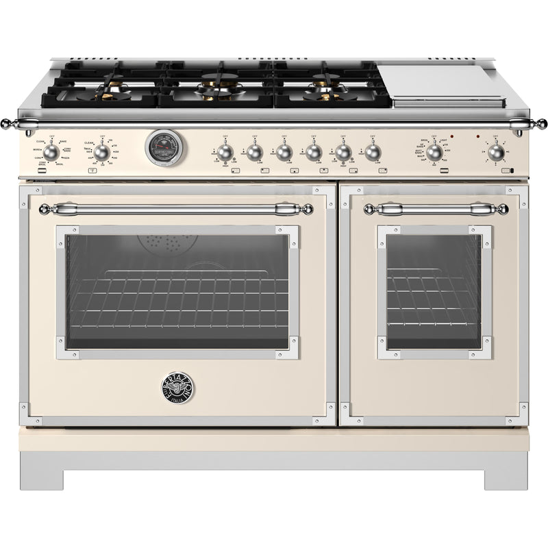 Bertazzoni 48-inch Freestanding Dual Fuel Range HER486BTFEPAVT IMAGE 1