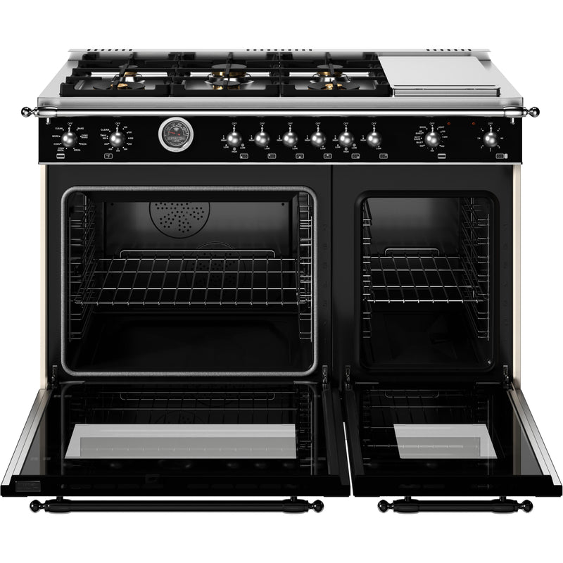 Bertazzoni 48-inch Freestanding Dual Fuel Range HER486BTFEPNET IMAGE 2