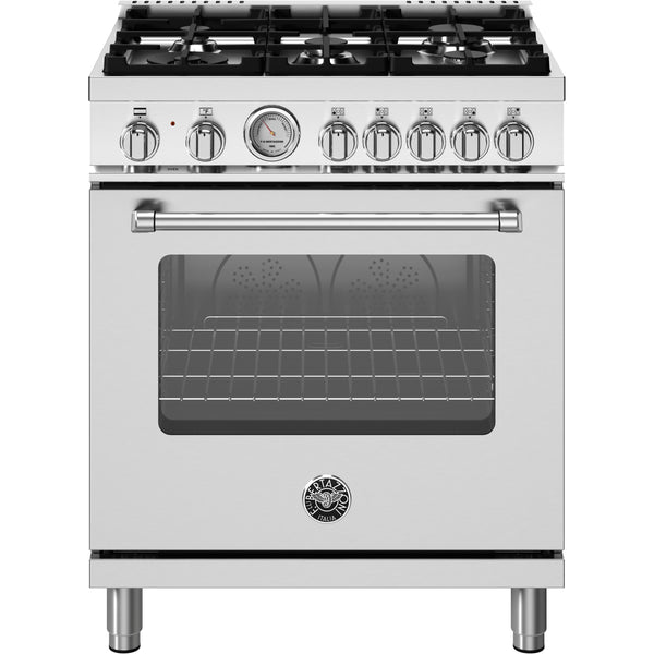 Bertazzoni 30-inch Freestanding Dual Fuel Range MAS305DFMXV IMAGE 1