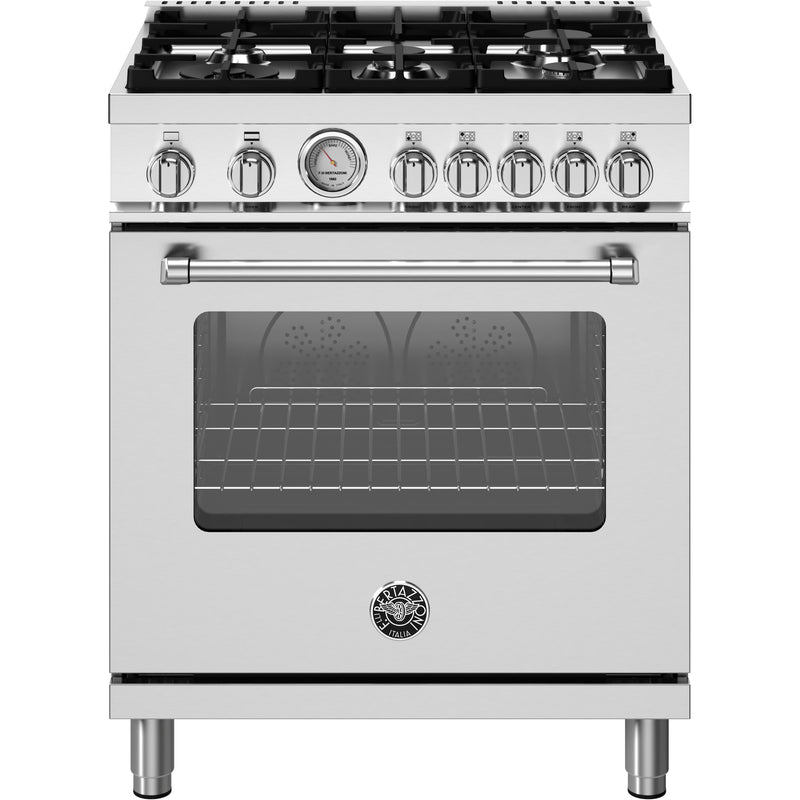 Bertazzoni 30-inch Freestanding Gas Range MAS305GASXVLP IMAGE 1