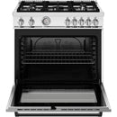 Bertazzoni 36-inch Freestanding Gas Range MAS365GASBIV IMAGE 2