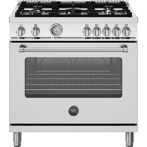 Bertazzoni 36-inch Freestanding Gas Range MAS365GASXVLP IMAGE 1